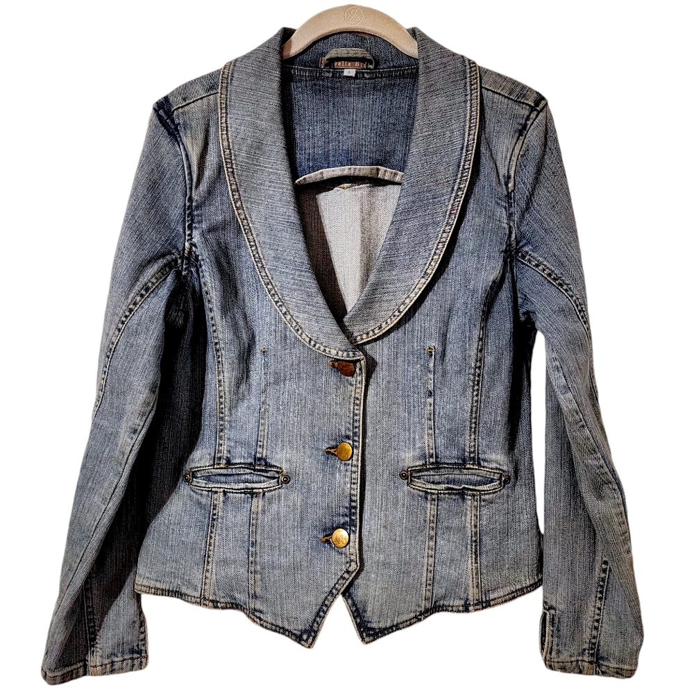 Isabella Bird Denim Blazer | Size 6